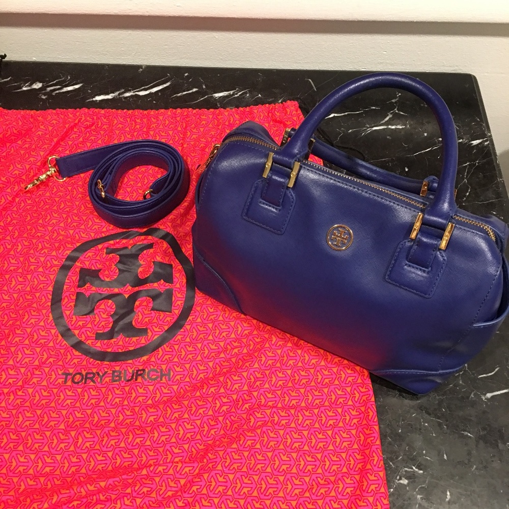 Tory Burch Blue Doctor Bag